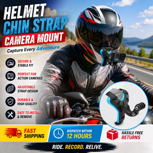 Motorcycle helmet chin mount - motorcycle,