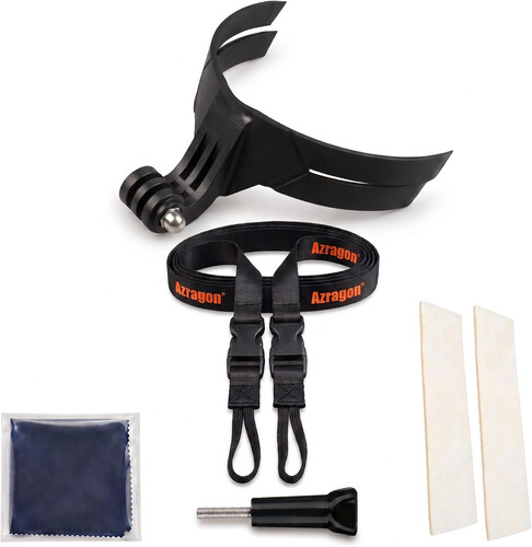 Motorcycle helmet chin mount - helmet,