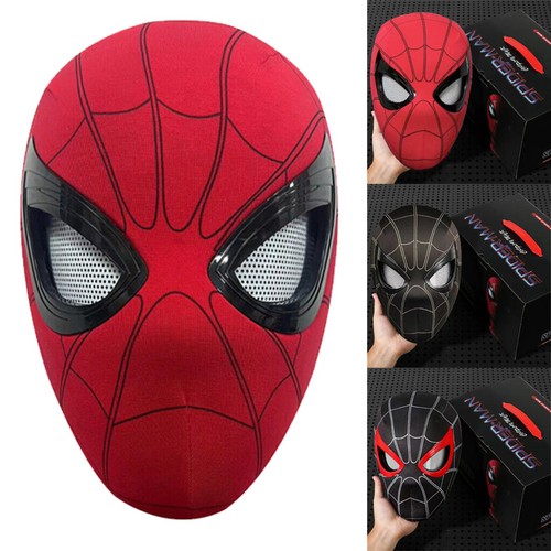Spiderman helmet eye closing - spiderman,