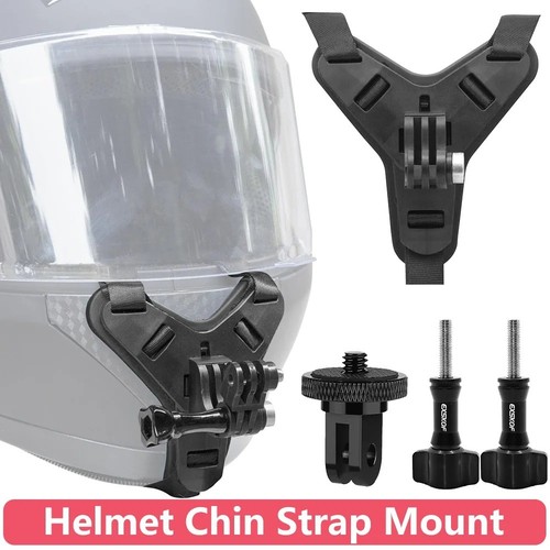 Motorcycle helmet chin mount - helmet,
