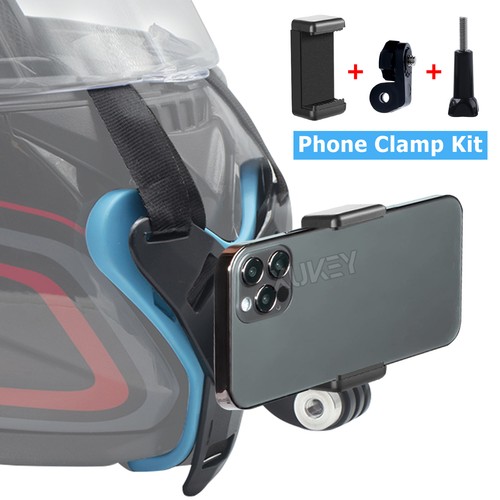Motorcycle helmet chin mount - chin,