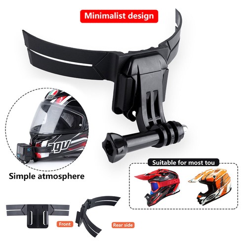 Motorcycle helmet chin mount - helmet,